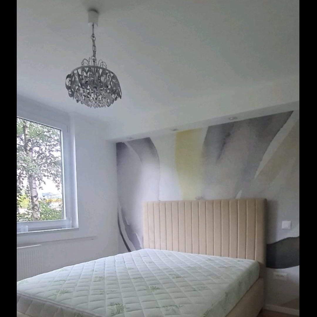 Wirth Bed — bež visoko uzglavlje