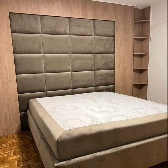 Wirth Bed — ugradno uzglavlje preko cijelog zida